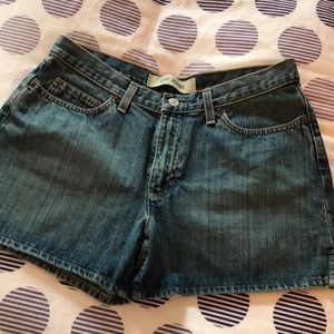Vintage Gap jean shorts- high waist